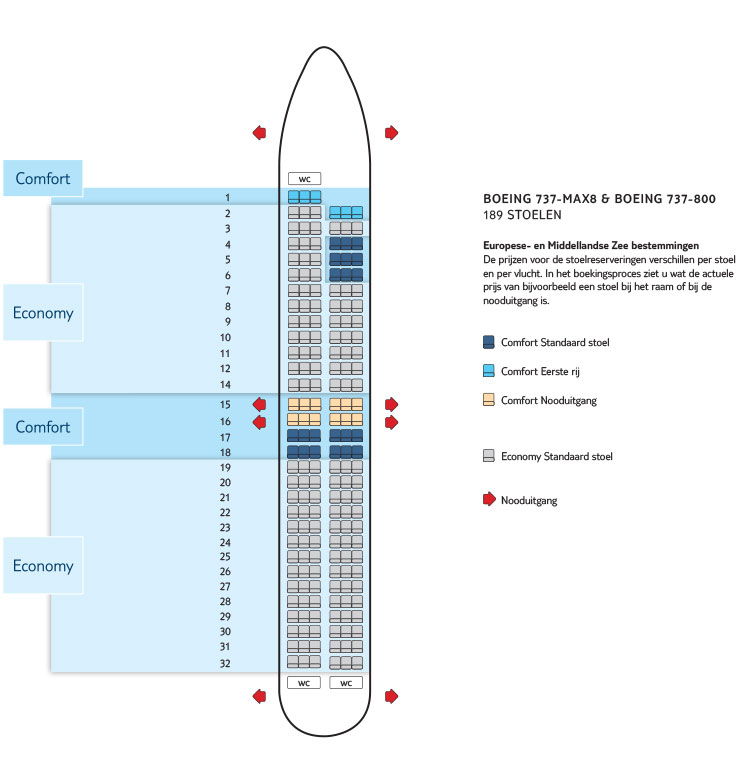 seatplan stoelindeling sitzplan jetairfly induced info