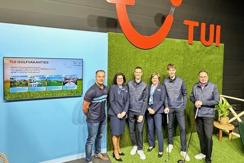 TUI Golfteam tijdens de Holland Golfshow
